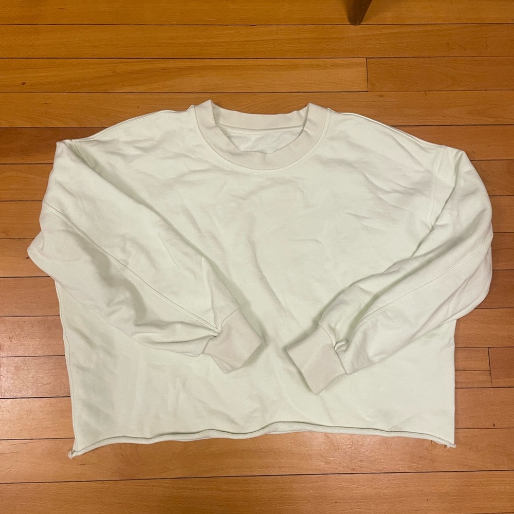 Lululemon Cropped Perfectly Oversized Crew